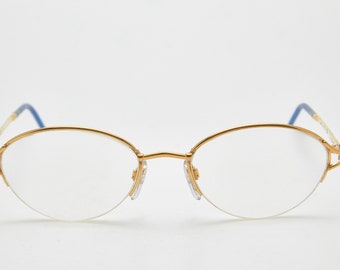 Vintage Lyxury Eyewear 1990s/ CHOPARD M C 036 SAPPHIRE 23k