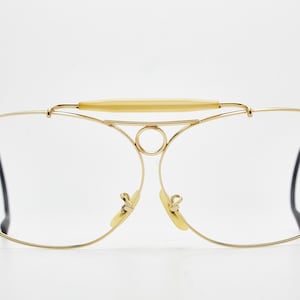 vintage eye glasses RAY BAN sunglasses DECOT Shooter 1/10 12kGF Bausch Lomb,Aviator eyeglasses,golden glasses,rayban glasses 80s sunglasses