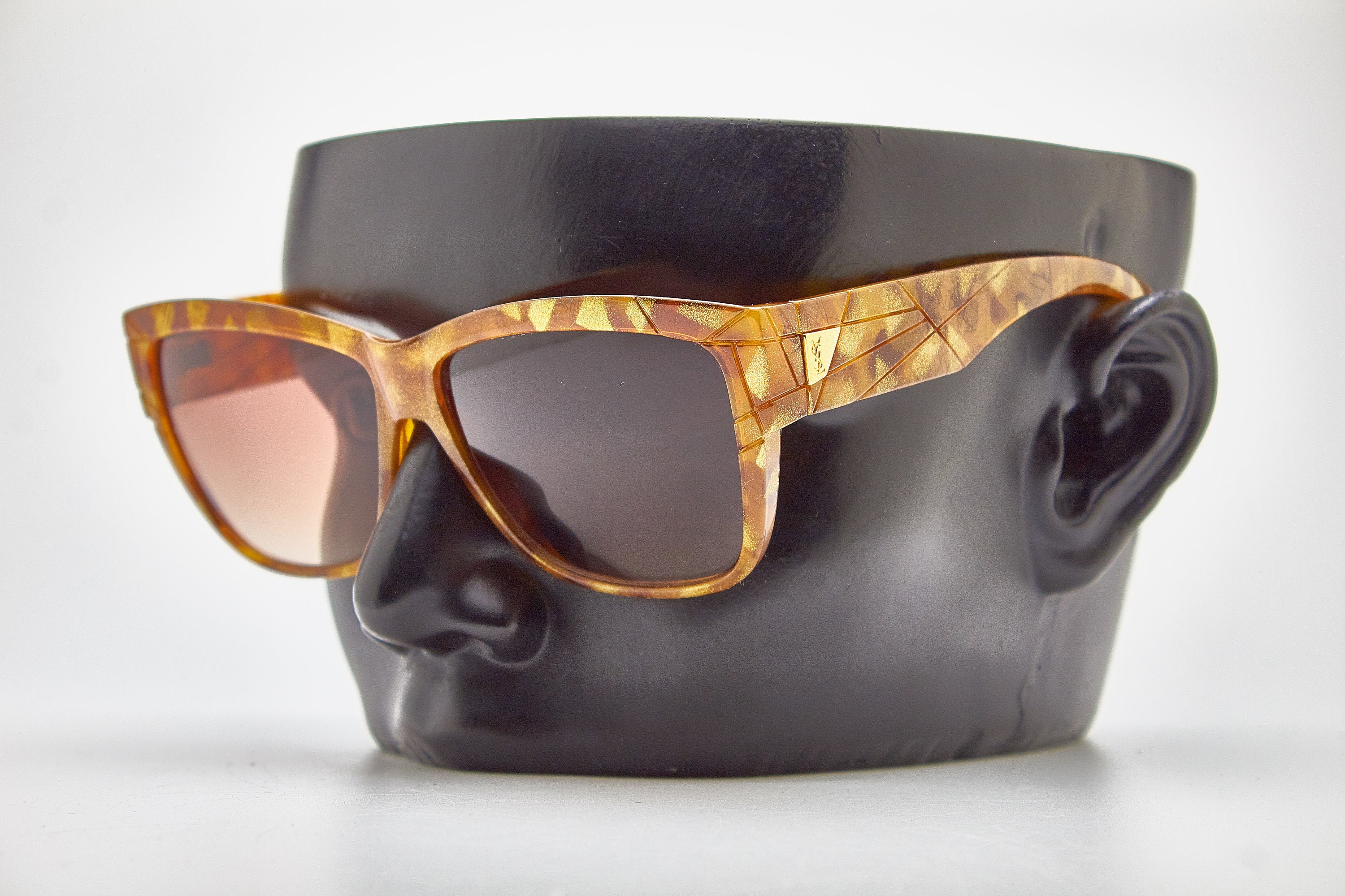 Mega Rare Vintage Sunglasses by YSL Yves Saint Laurent Model