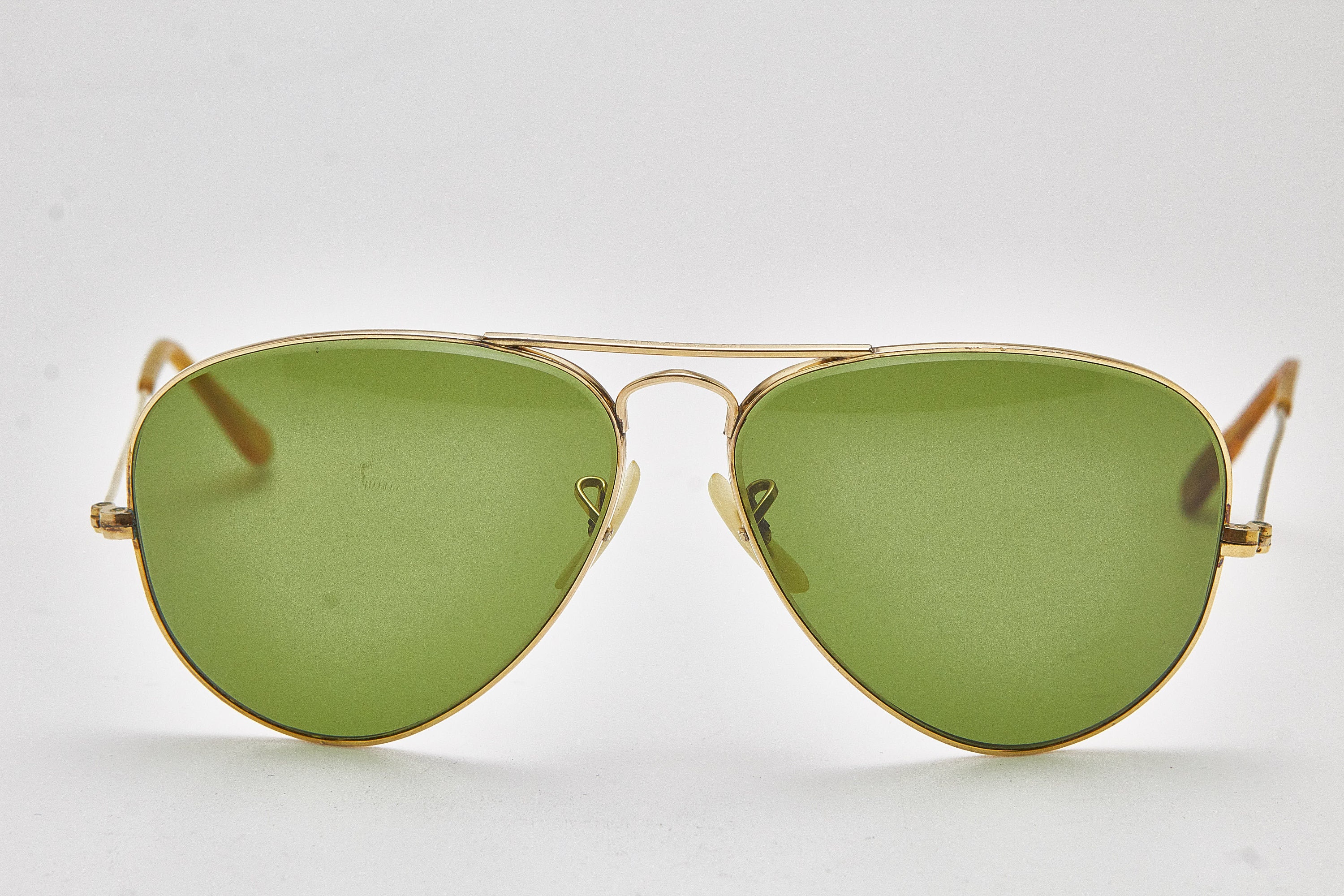 ヴィンテージ眼鏡 RAY BAN サングラス AVIATOR 10kGF Bausch