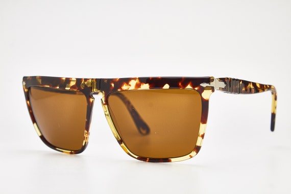 Vintage Man Sunglasses by PERSOL RATTI 801 Tobacc… - image 3