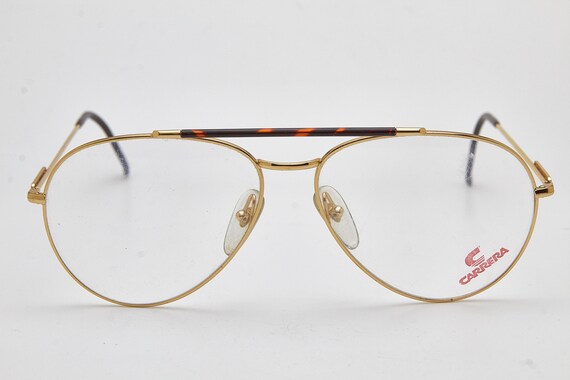 Vintage Men's 1980s Sunglasses CARRERA 5349 40 Fr… - image 2