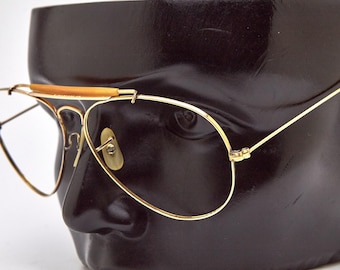 第二次世界大戦の飛行士パイロットサングラス ヴィンテージ 1940 年代