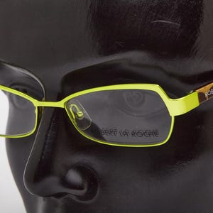 2000s vintage ROBERT LA ROCHE RLR214 Slim Rectangular Shades,Narrow Rectangle Frames,eyeglasses,2000s glasses,Y2K eyeglasses,fancy shadow,
