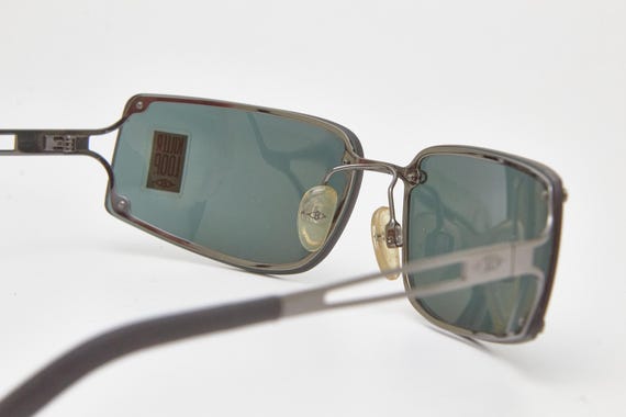 Y2K KILLER LOOP Rectangle Glasses – Geometric Min… - image 14