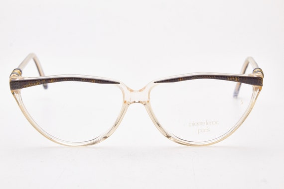 Vintage Cateye glasses 1980s PIERRE LEROC PARIS 4… - image 2