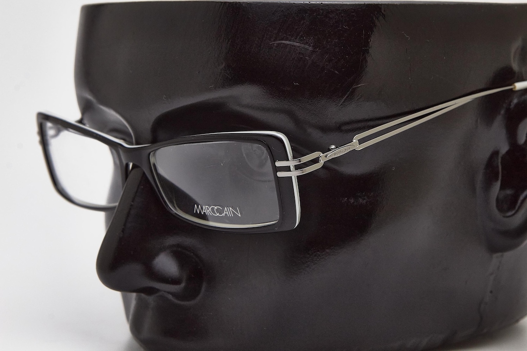 2000s Vintage MARCCAIN Eyeglasses,slim Rectangular Shades,narrow ...