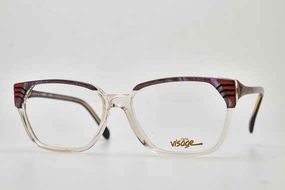 Vintage Cateye glasses 1980s LIGNE VISAGE V1061 2… - image 6