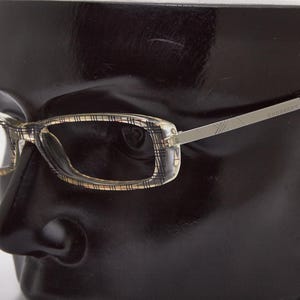 2000s vintage BERBERRY B8943 eyeglasses,slim rectangular shades,narrow glasses,eyeglasses,Y2K eyeglasses,angular frames,fancy glasses