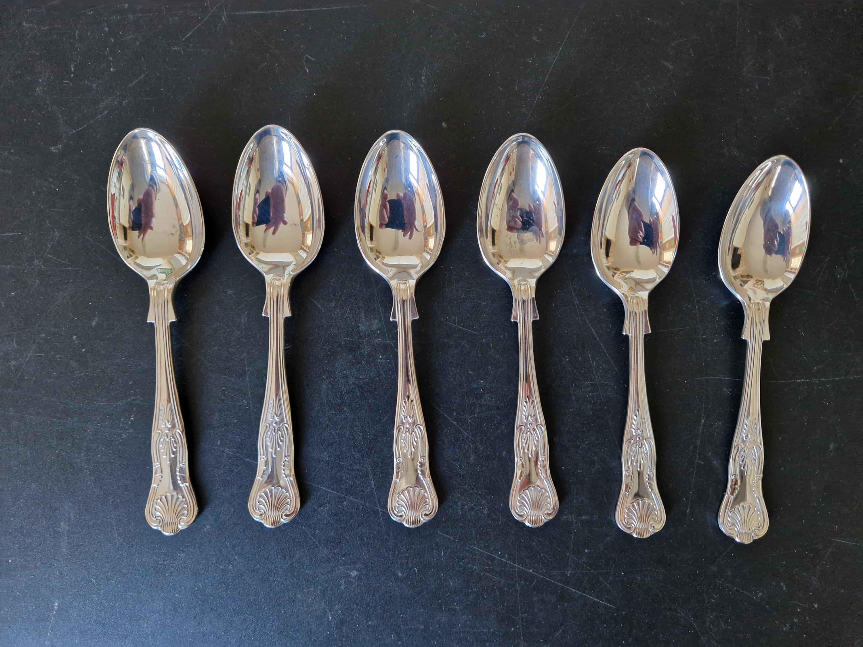 Vintage kings pattern sterling silver spoon - Etsy 日本