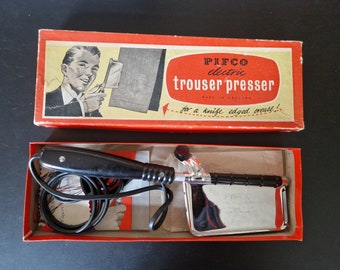 Vintage Boxed PIFCO Electric Trouser Presser