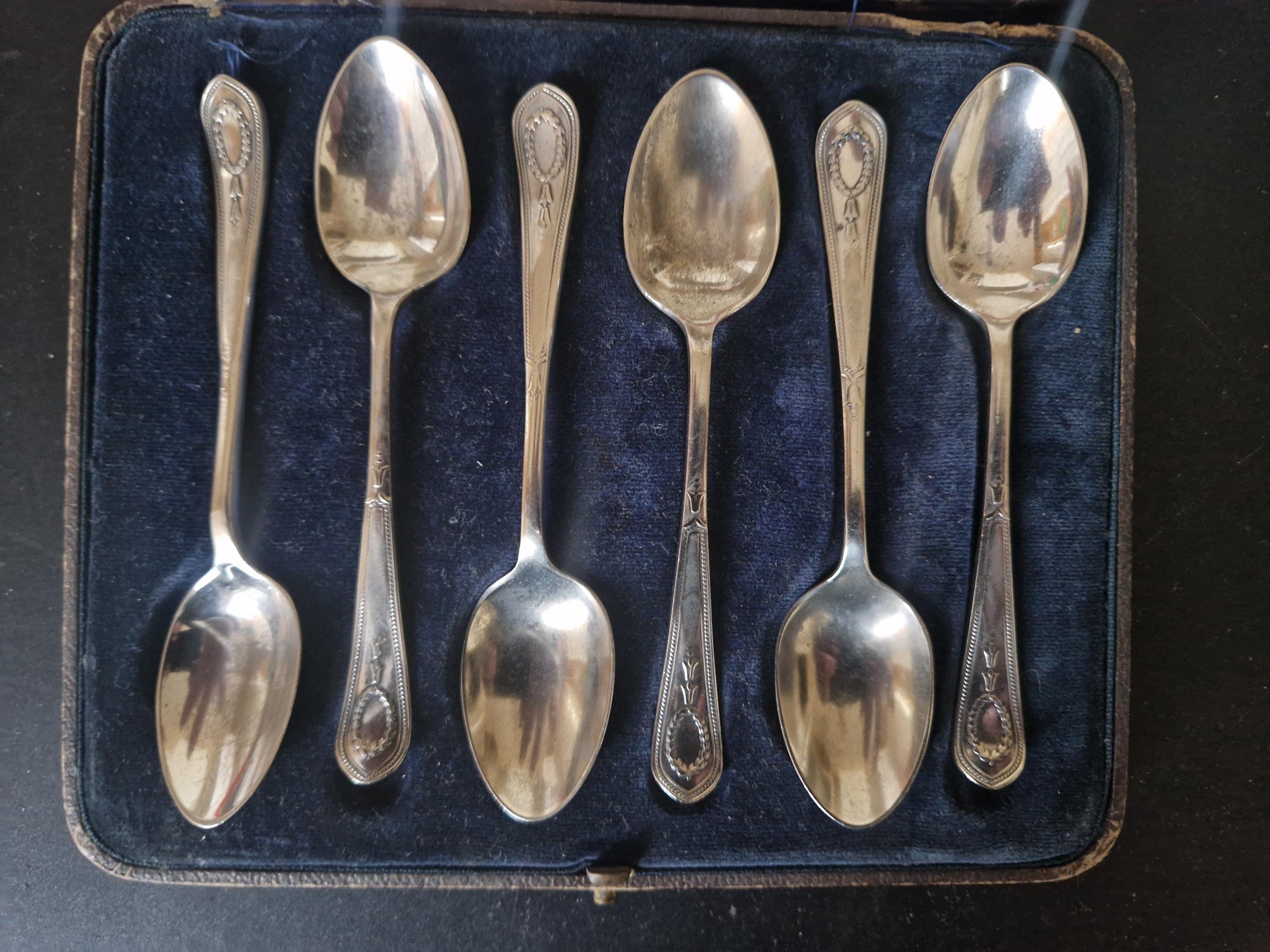   デンマーク製 ティースプーン6本セットE.P.N.S ヴィンテージ EPNS ティースプーン 6 本入りボックスセット - Etsy 日本