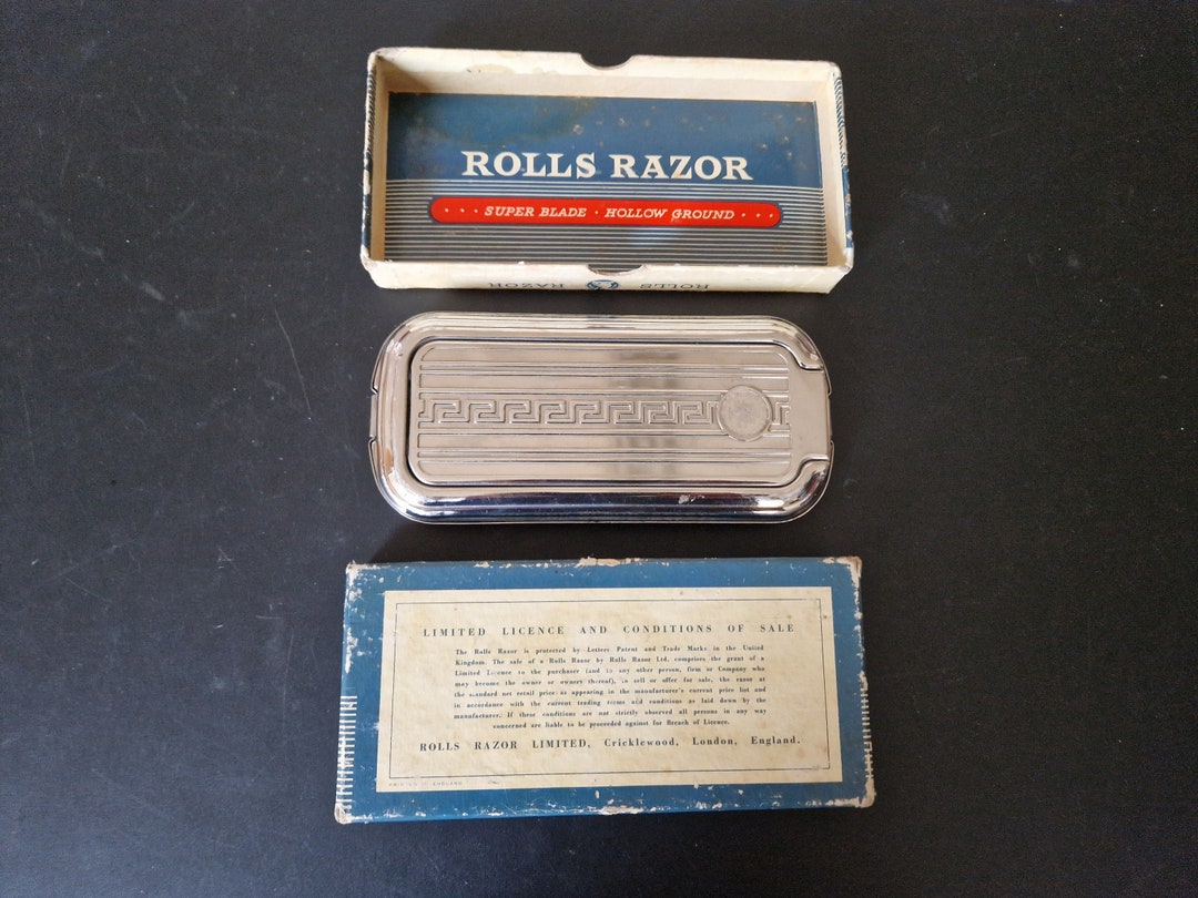 Vintage Boxed Art Deco Rolls Razor Viscount - Etsy