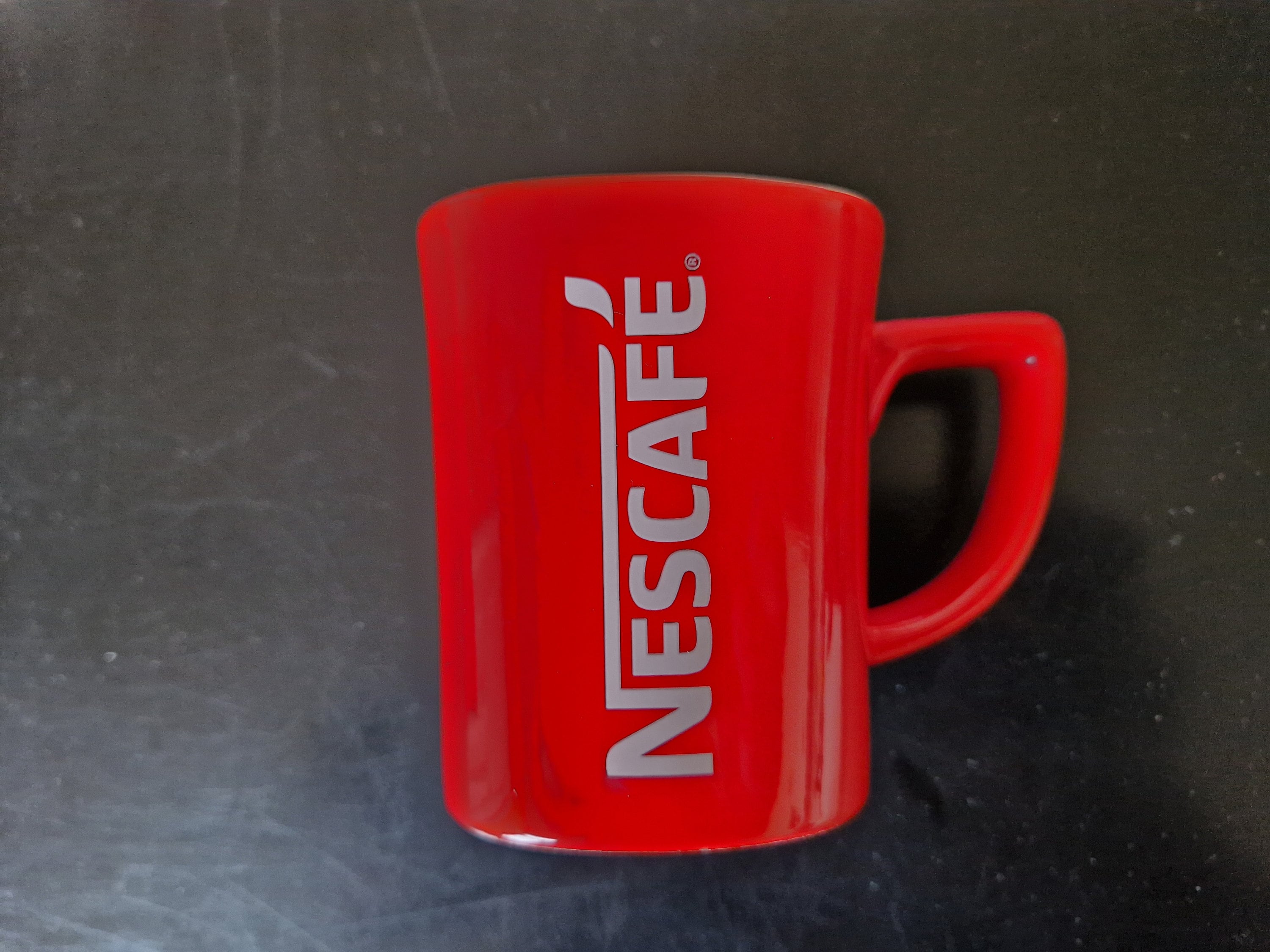 Ceramic Nescafe Mug - Two Sided - Etsy
