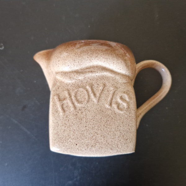 Ceramic Hovis Milk Jug