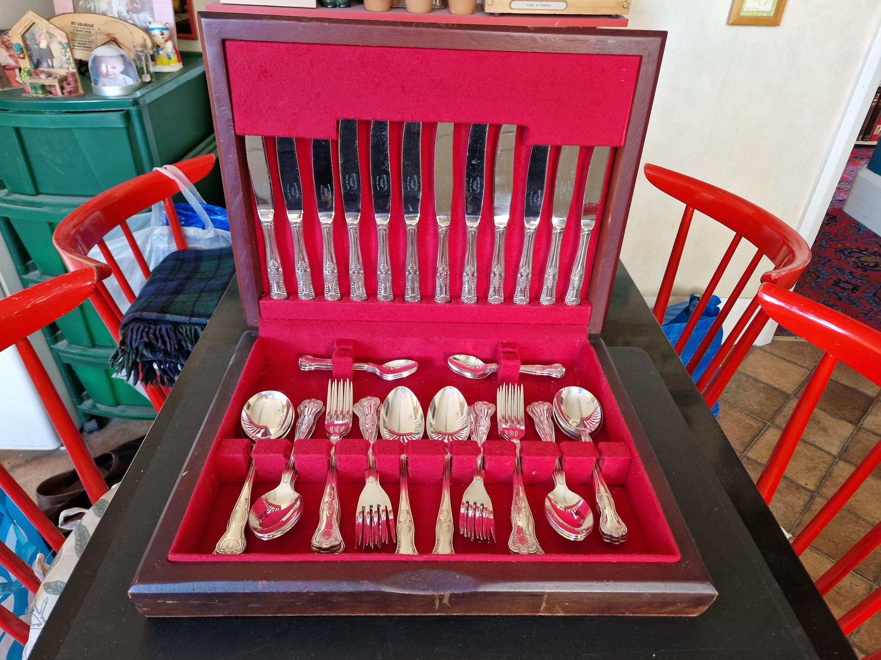 【Elkington】 WESTMINSTER ディナーセット 35本 Elkington】 WESTMINSTER ディナーセット 35本 美術品・アンティーク