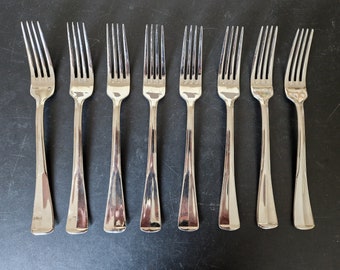 Vintage set of Forks x 8 - 8 Inches