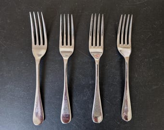ヴィンテージ キングスパターンフォーク 6本セット - 7.25インチ