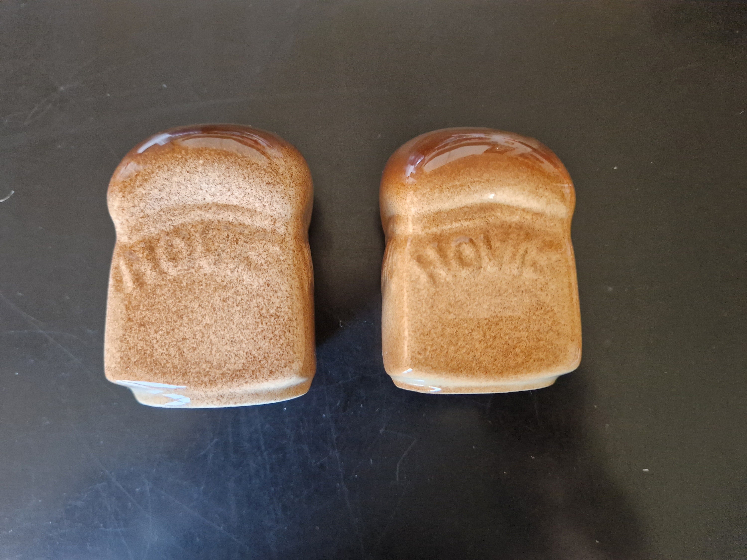 Vintage Ceramic Hovis Salt and Pepper Set - Etsy UK