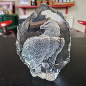 Lead crystal eagle - Etsy 日本