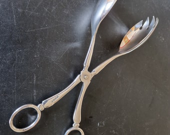 Vintage EPNS Scissor Style Servierzange - 22 cm