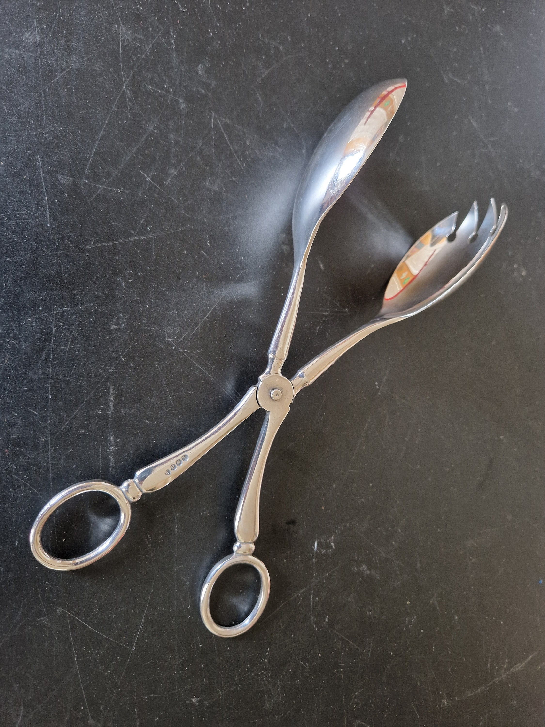 Vintage silver asparagus tongs - Etsy 日本
