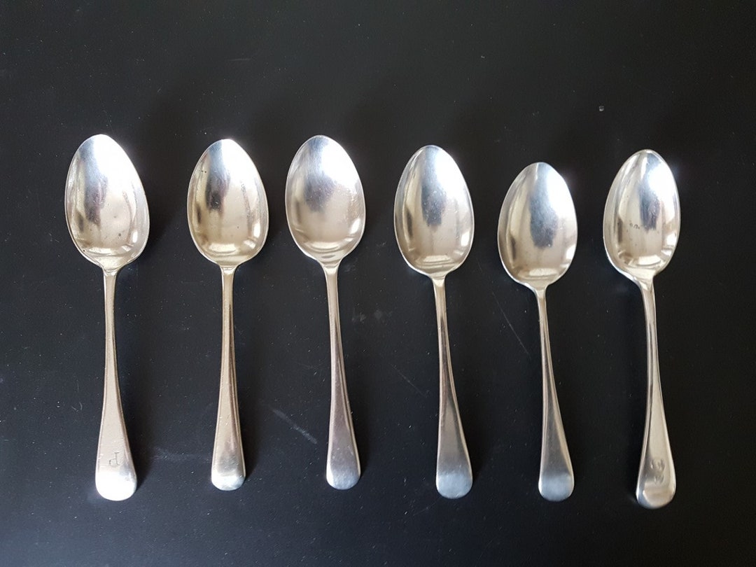 Vintage EPNS Spoons X 6 7 Inches Etsy