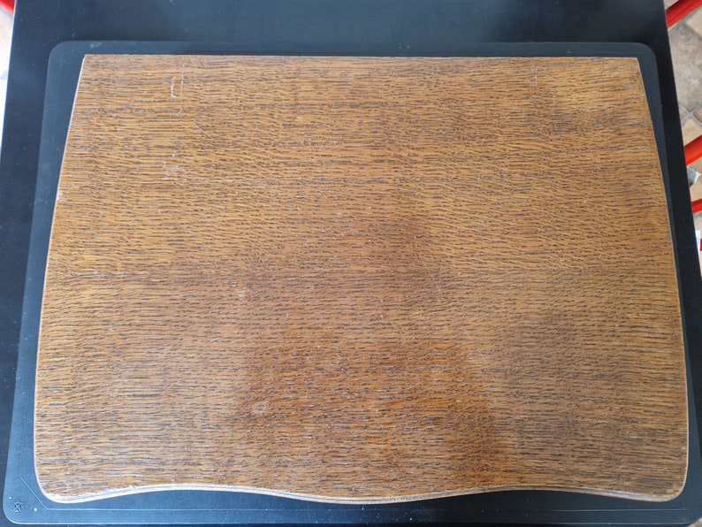 Magnífica cantimplora vintage de madera con cubiertos con mango de madera sintética 44 piezas imagen 4