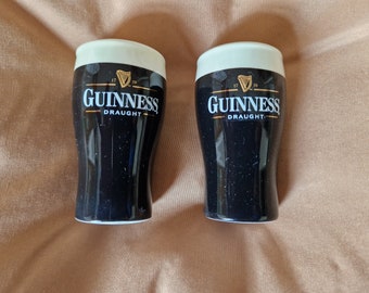 Ceramic Guinness Salt and Pepper Set