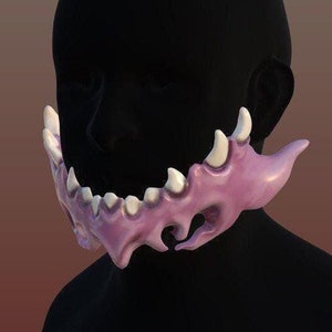 Half Mask: Monster Lower Jaw STL