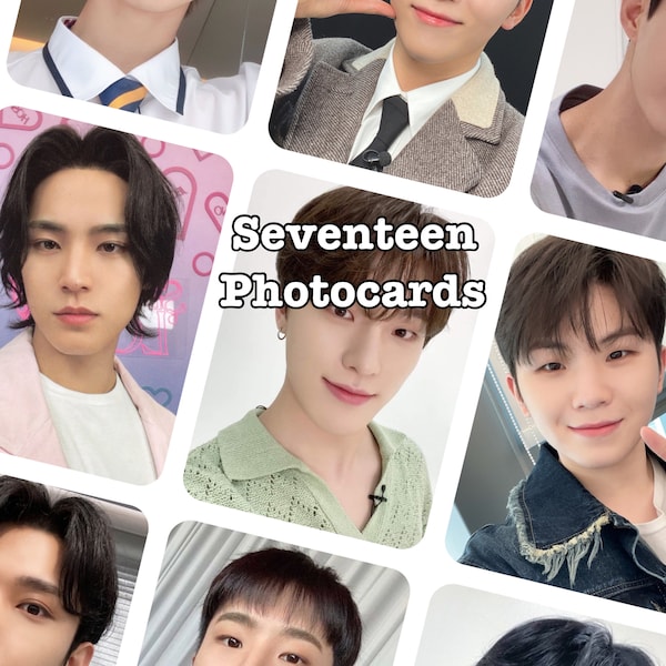 Seventeen photocards Unofficial | 9pc