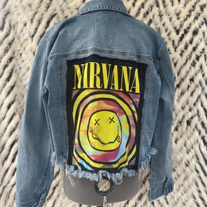 Nirvana Denim Jacket - Etsy
