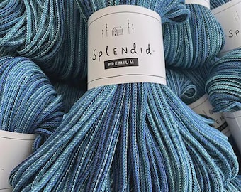 Baumwoll-Flechtkordel 3mm Splendid|Makramee Garn |Baumwollgarn für Körbe, Taschen & DIY Projekte in tollen Sonderfarben