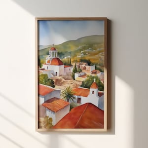 Mexican Art Print | Digital Download | Mexico Poster | Mexico Wall Art | Mexico Wall Decor | Mexican Printable | Mexican | Mexico Painting |