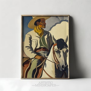 Mexican Wall Art | Downloadable Wall Art | Mexico Vintage Art | Mexican Culture Print | Neutral Oil Painting | Minimalist Painting | Mexico