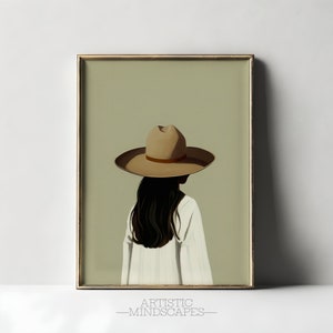 Latina Art Printable Digital Download | Latin American Art | Mexican Minimalism | Latina Wall Art | Latina Art Print | Mexican Culture Print