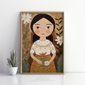 Mexican Folk Art | Printable Wall Art Poster | Mexican Culture Print | Mexico Print | Gift for Mexicans | Mexican Decor | Gift For Mexicans