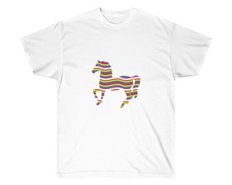 horse rainbow