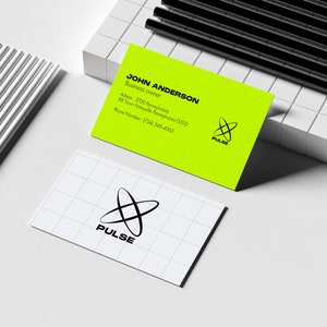 Mockup business card