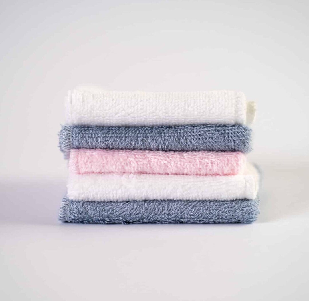 Bamboo Face Cloth Set Eco Friendly Self Care Zero Waste Eco Wipes Etsy