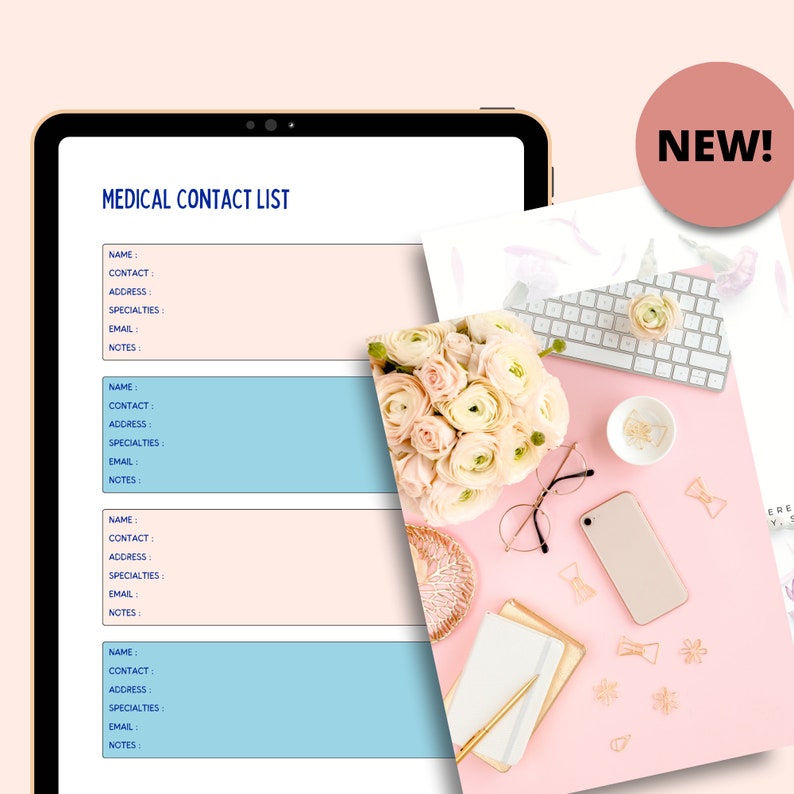 MEDICAL CONTACT LIST Digital Download Healthcare Contacts Medical medical-contact-list-digital-download-healthcare-contacts-medical