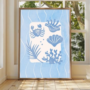 Summer Time Poster | Trendy Dorm Room Decor | Modern College Aesthetic | Student Wall Art Printable | Chic Digital Download