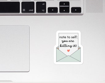 Positivity Affirmation Sticker Teacher Special Education Sticker, Special Ed Teacher Gift, Vinyl Sticker Note to Self