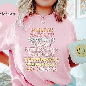 Special Education Teacher Shirt SPED Teacher Gift Comfort Colors® Shirt Special Ed Teacher Back to School Gift  Teacher Team Shirts