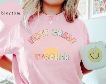 First Grade Dream Team Comfort Colors® T-Shirt First Grade Teacher Shirt Team 1st Grade Teacher Shirts 1st Grade Shirt First Grade Squad