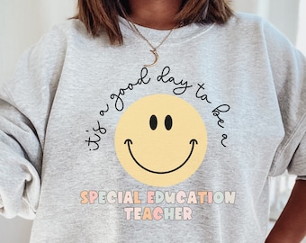 Sonderpädagogik Lehrer Sweatshirt Neurodiversität Sweatshirt Autismus Crewneck SPED Lehrer Autismus Geschenk für Lehrer Retro Trendy
