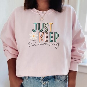 Special Education Teacher Retro Graphic Stimming Neurodiversity Sweatshirt Neurodivergent Creneck Autism Sweatshirt Inclusion Sweatshirt