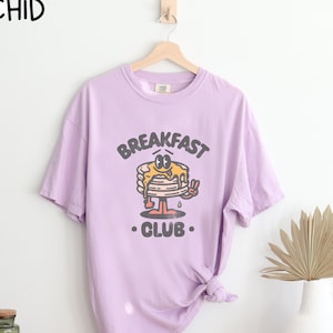 Breakfast Club Aesthetic Bohemian Retro Vintage Comfort Colors Sweatshirt T-Shirt Retro Graphic Tee Grunge Hippie Boho Graphic