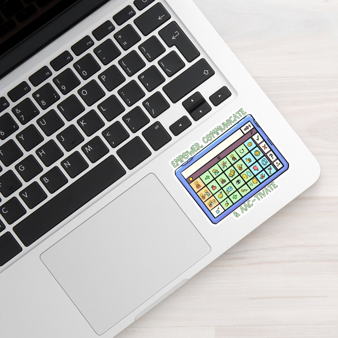 Sticker Typing Device Speech Therapy Sticker AAC Device Decal Speech Therapist SLP Sticker ...