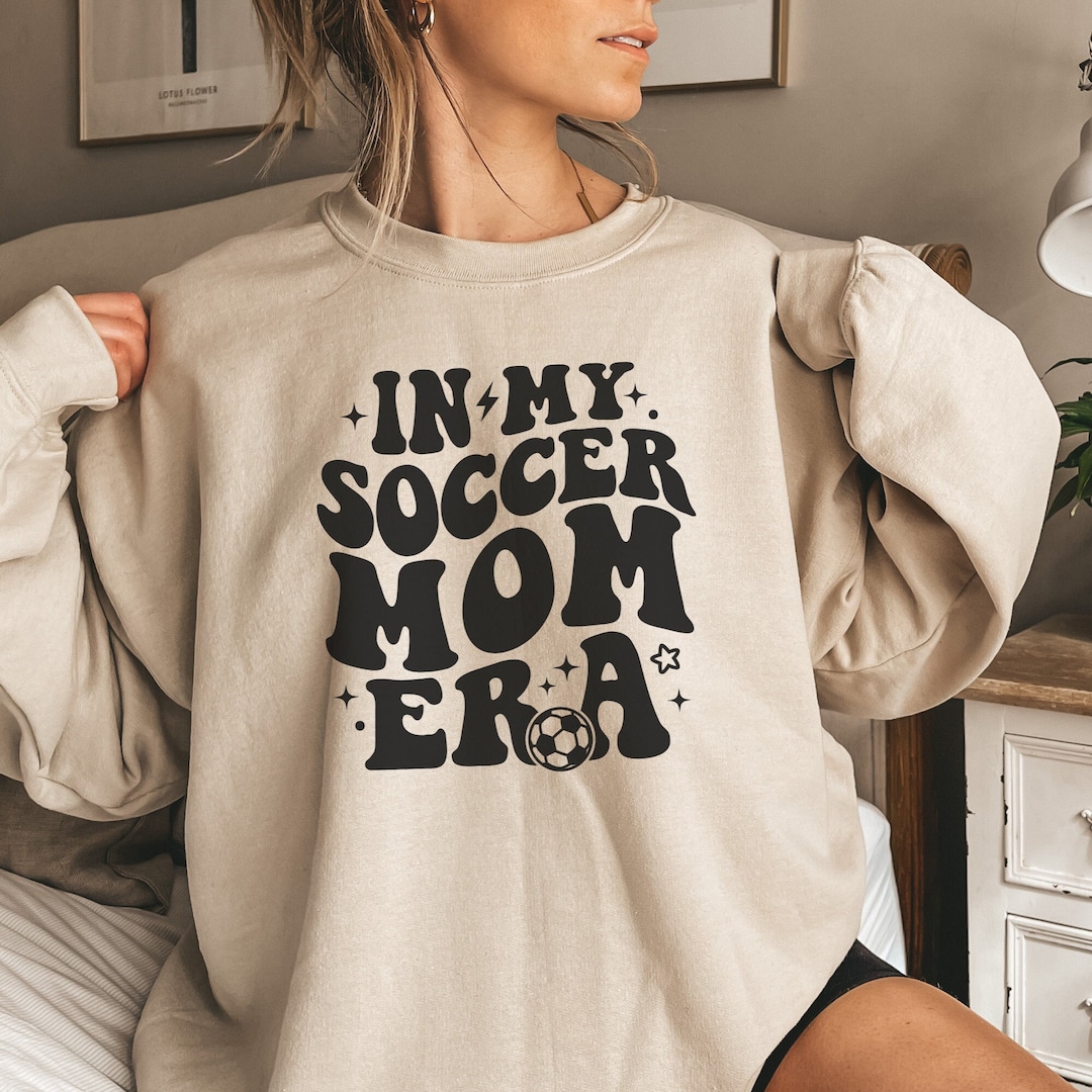 In My Soccer Mom Era Sweatshirt, Soccer Mom Sweatshirt, Funny Soccer
